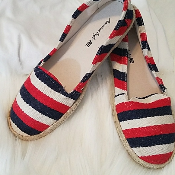 American Eagle woven slip-ons / flats 6.5 - Picture 3 of 6